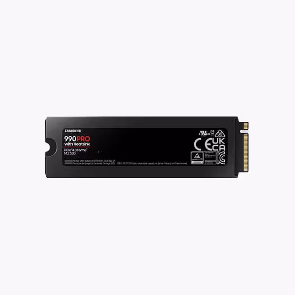 اس اس دی اینترنال سامسونگ مدل 990 PRO هیت سینک ظرفیت 4 ترابایت